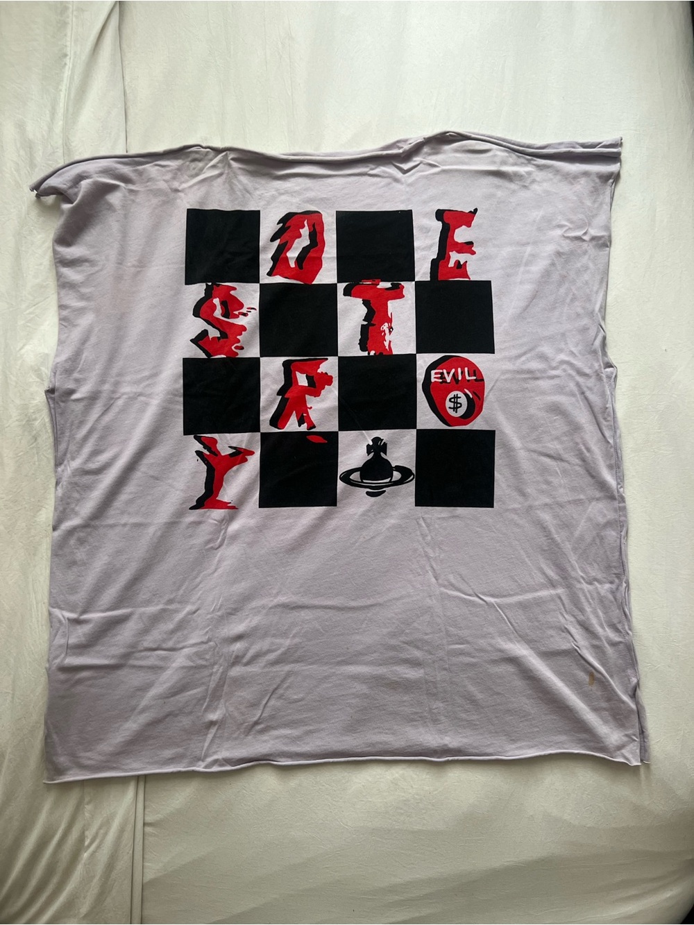 VIVIENNE WESTWOOD SQUARE DESTROY MAP TEE - Picture 2 of 8